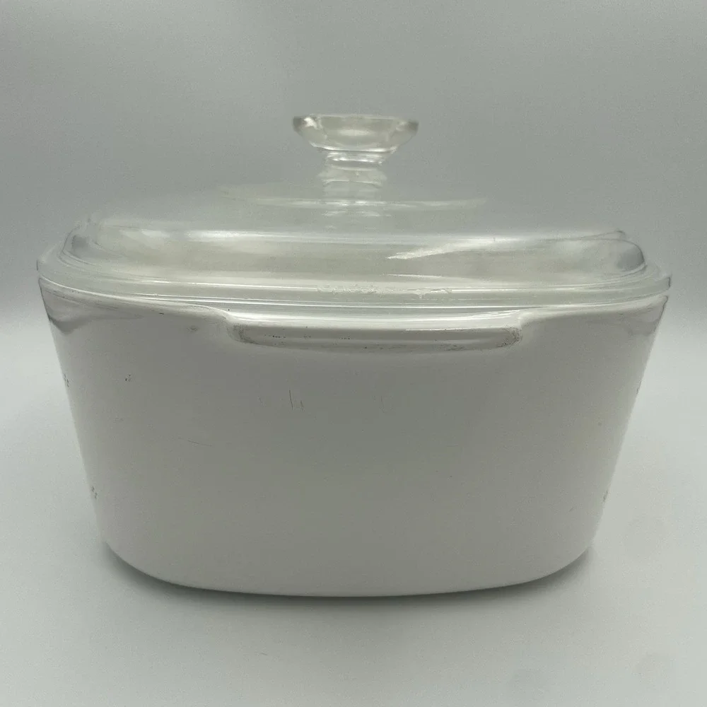 Vintage Corning Ware Country Cornflower A3B Casserole 3 Liter With Pyrex Lid A9C